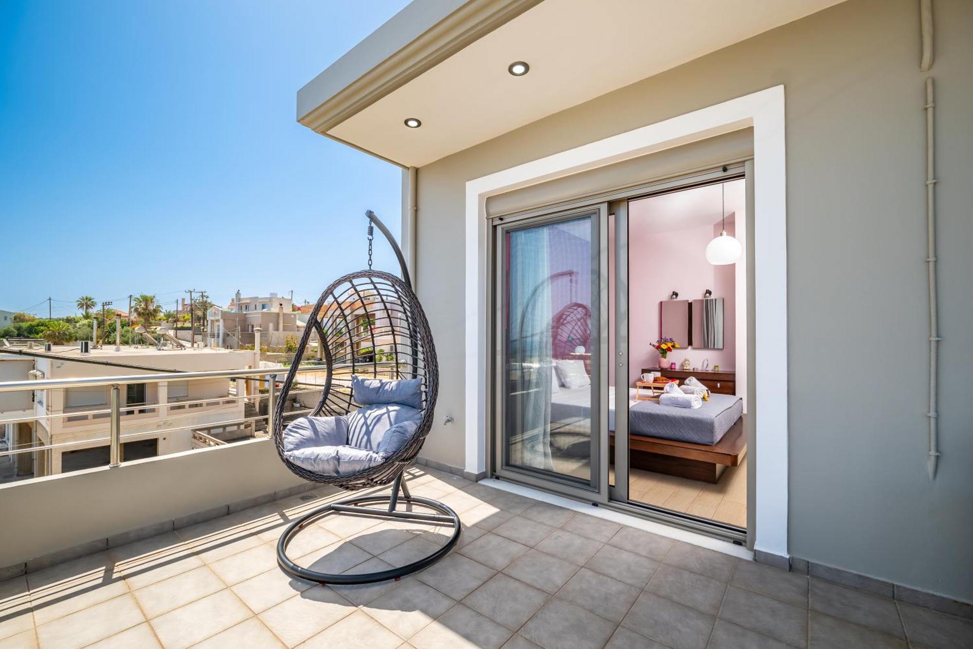 Aria Sea View, Chania ستالوس المظهر الخارجي الصورة