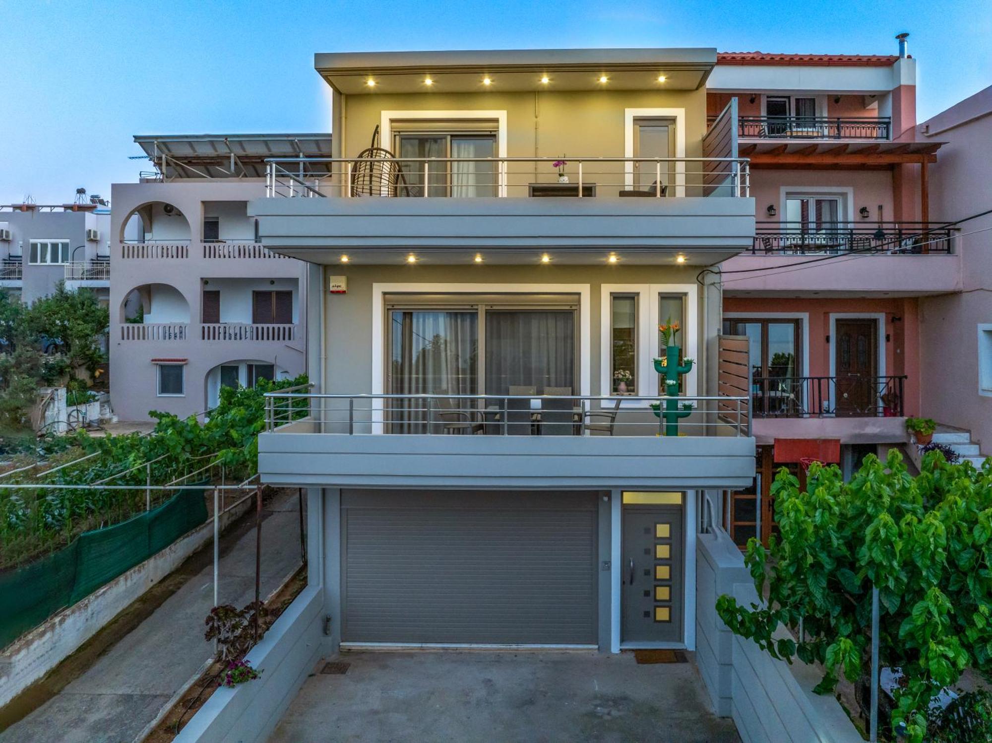 Aria Sea View, Chania ستالوس المظهر الخارجي الصورة
