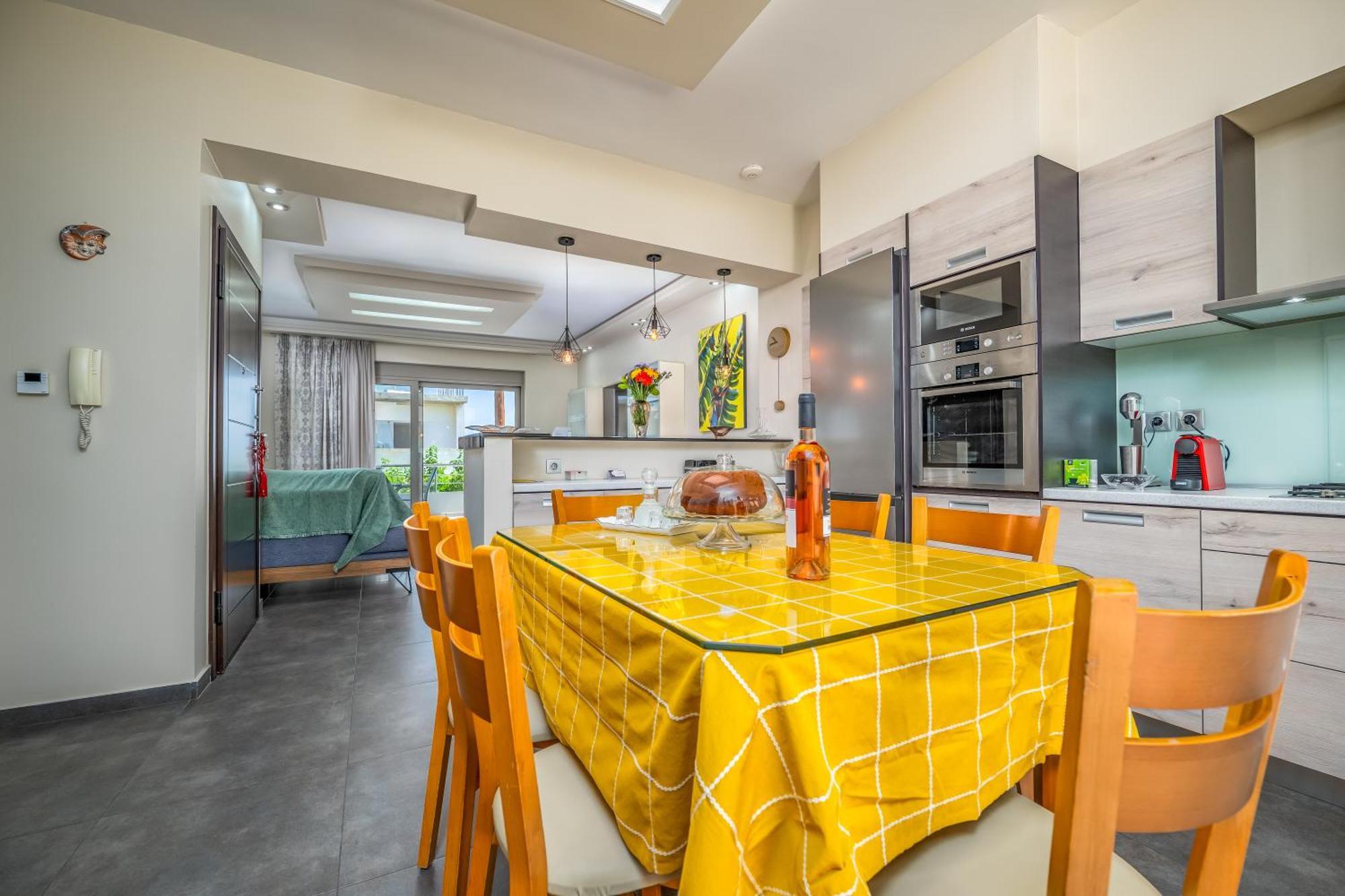 Aria Sea View, Chania ستالوس المظهر الخارجي الصورة