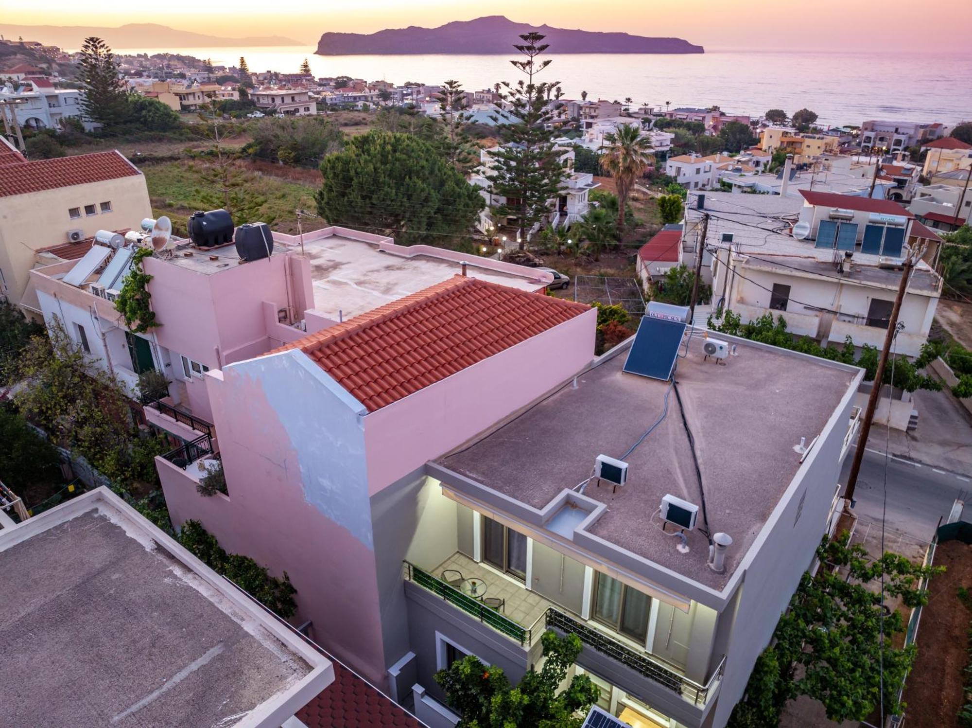 Aria Sea View, Chania ستالوس المظهر الخارجي الصورة